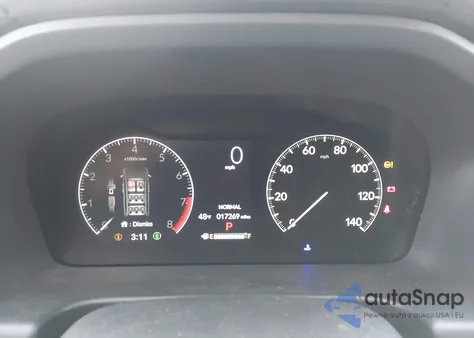 2025 Honda Odyssey Ex-L из США, поврежденный, VIN 5FNRL6H66SB025855